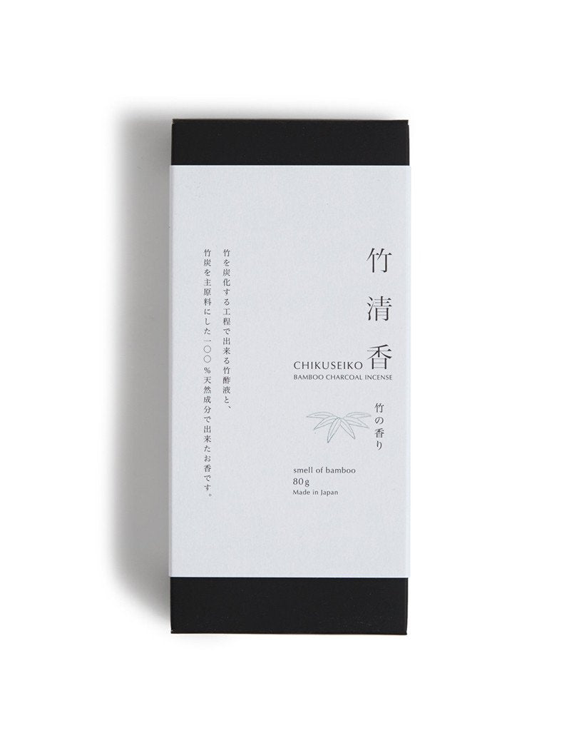 Chikuseiko Charcoal Incense from Kyoto (80g)