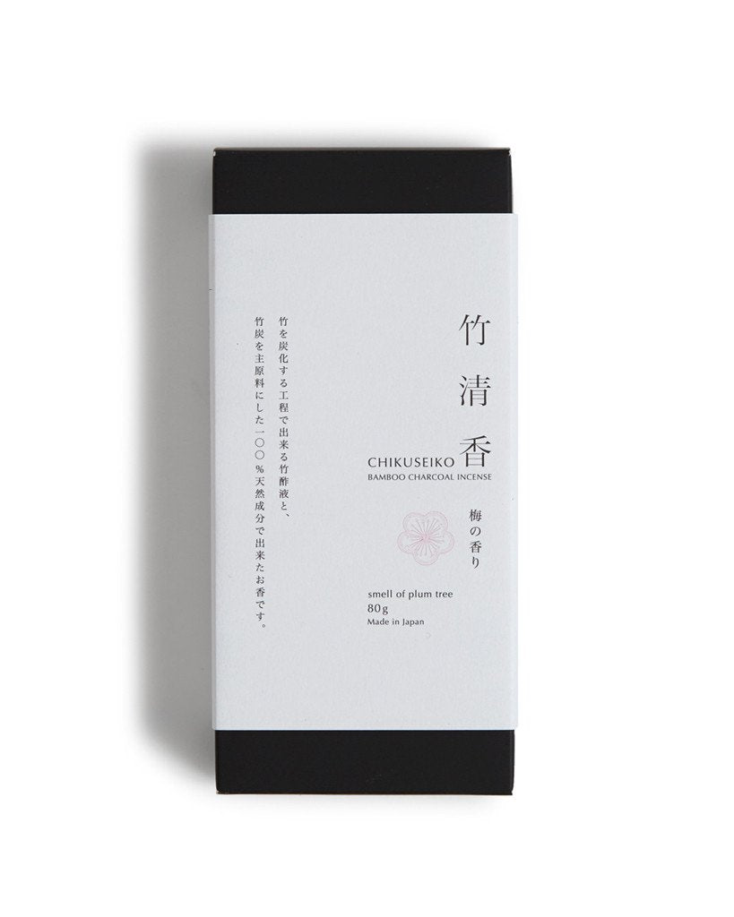 Chikuseiko Charcoal Incense from Kyoto (80g)