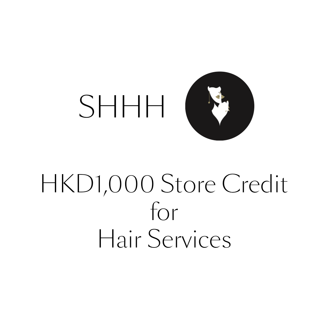 SHHH Store Credit HKD1,000